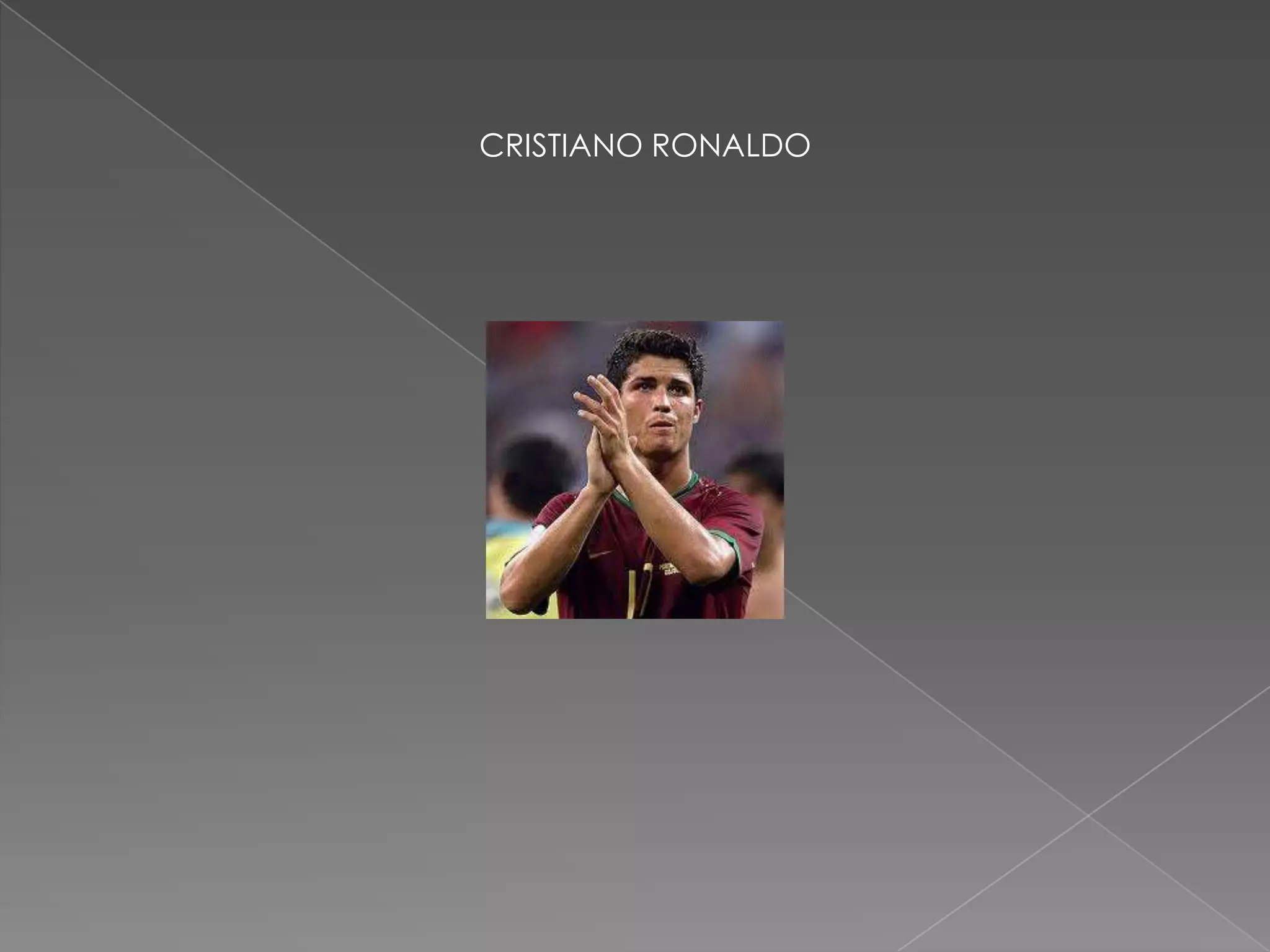 CRISTIANO RONALDO