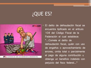 Defraudacion fiscal | PPTX