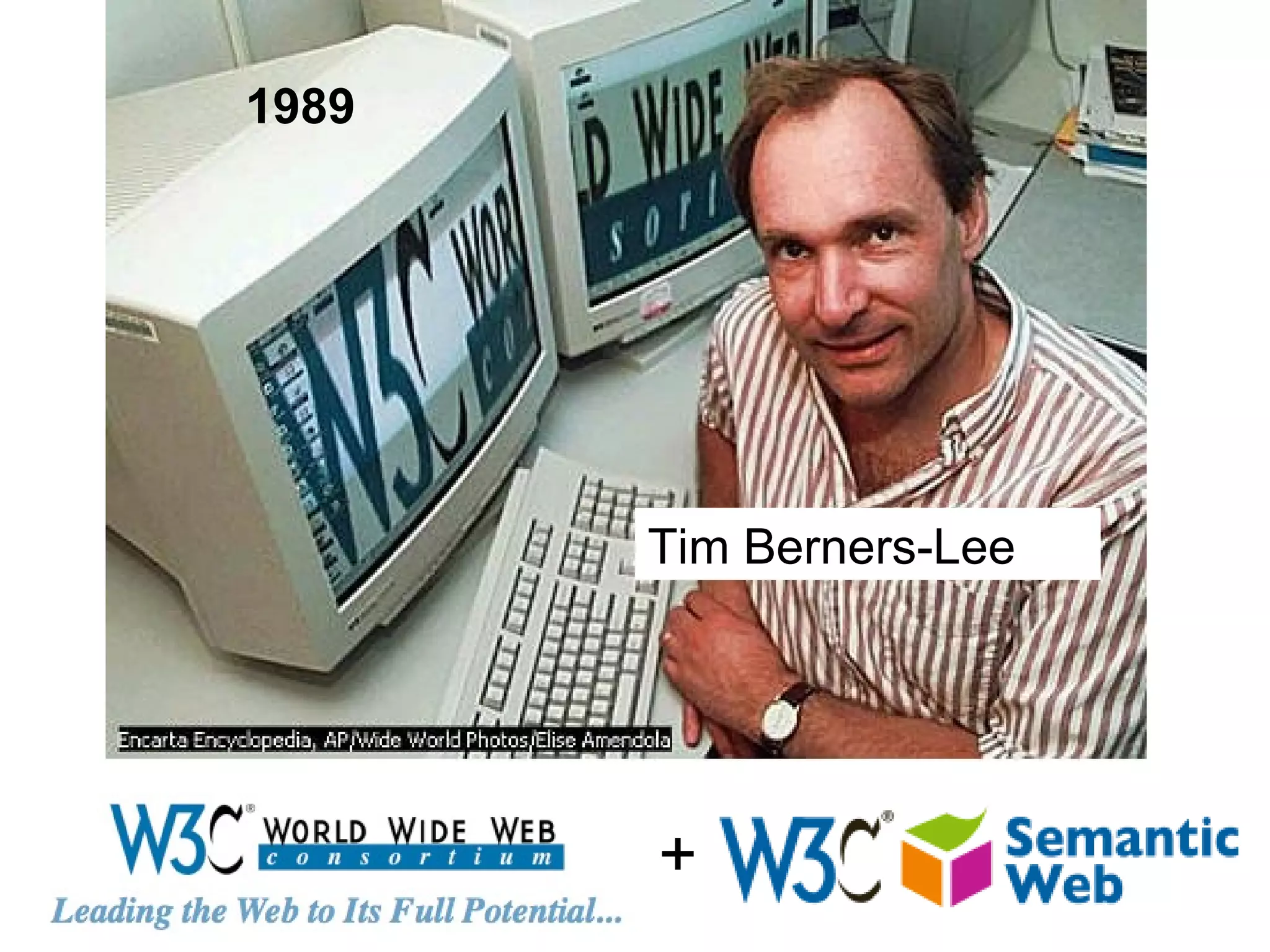 + Tim Berners-Lee 1989 