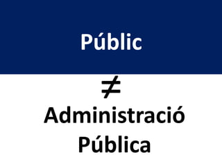 Servei Públic
Titularitat
Pública
≠
 