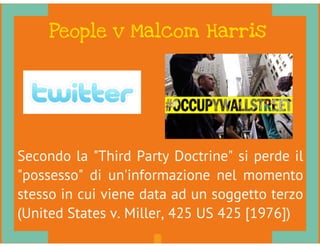 Deftcon 2013 - Giuseppe Vaciago - Osint e prevenzione dei Crimini