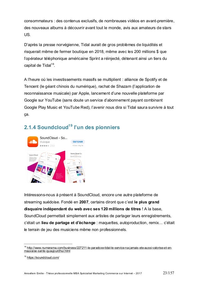 Thèse Comment Le Streaming A T Il Impacté Lindustrie - 