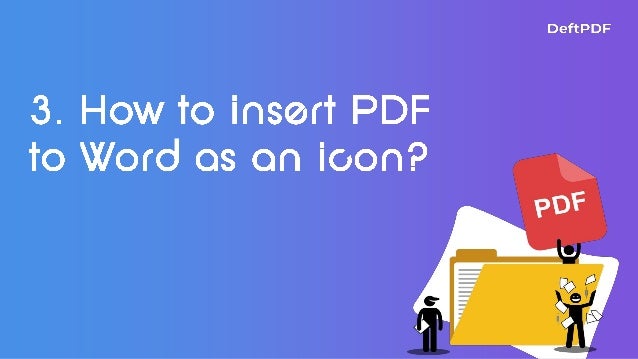 How To Insert PDF In Word