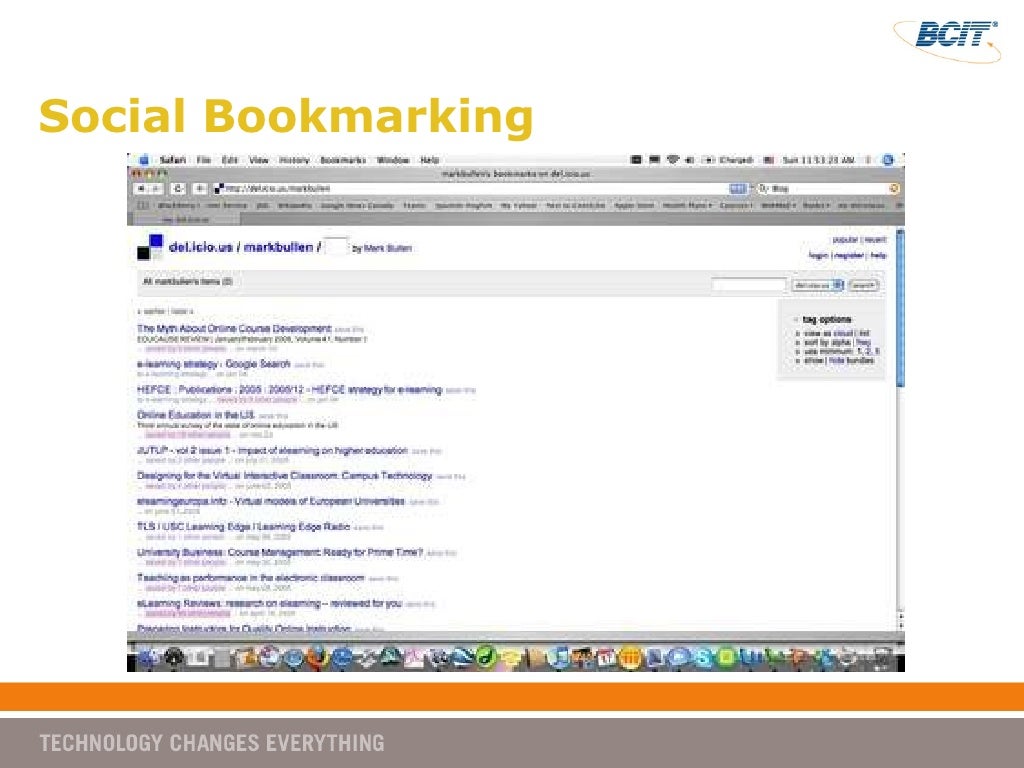 Social Bookmarking