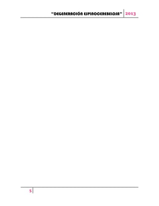 Degeneracion espinocerebelosa PDF