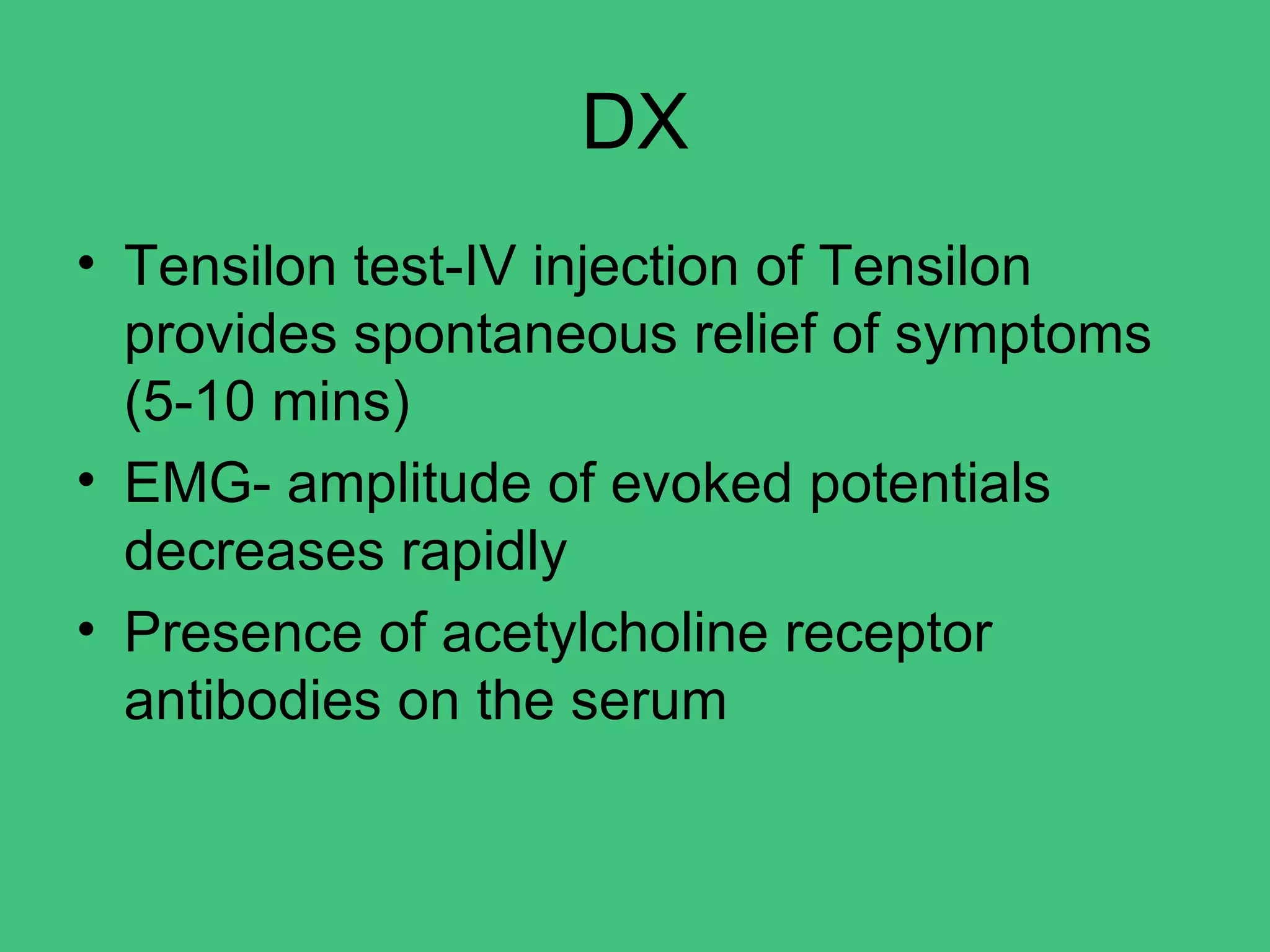 Degenerative disorders
