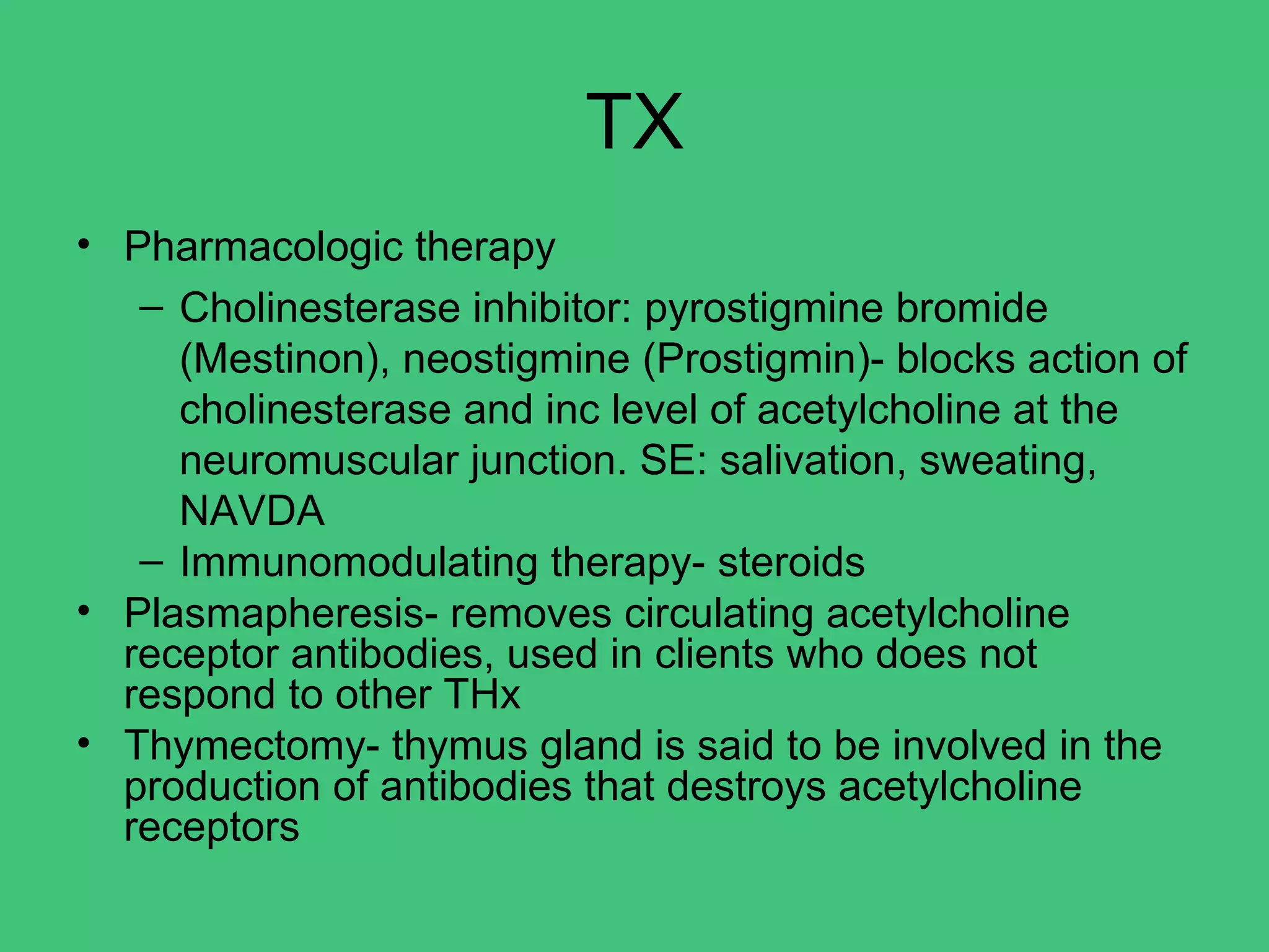 Degenerative disorders