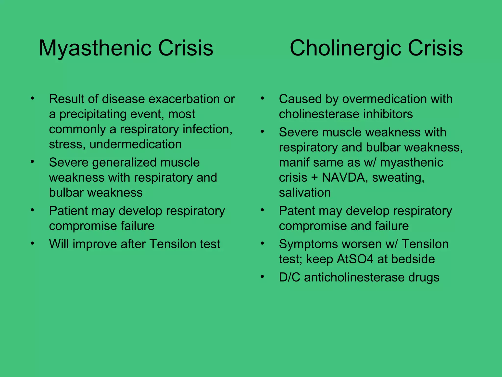 Degenerative disorders