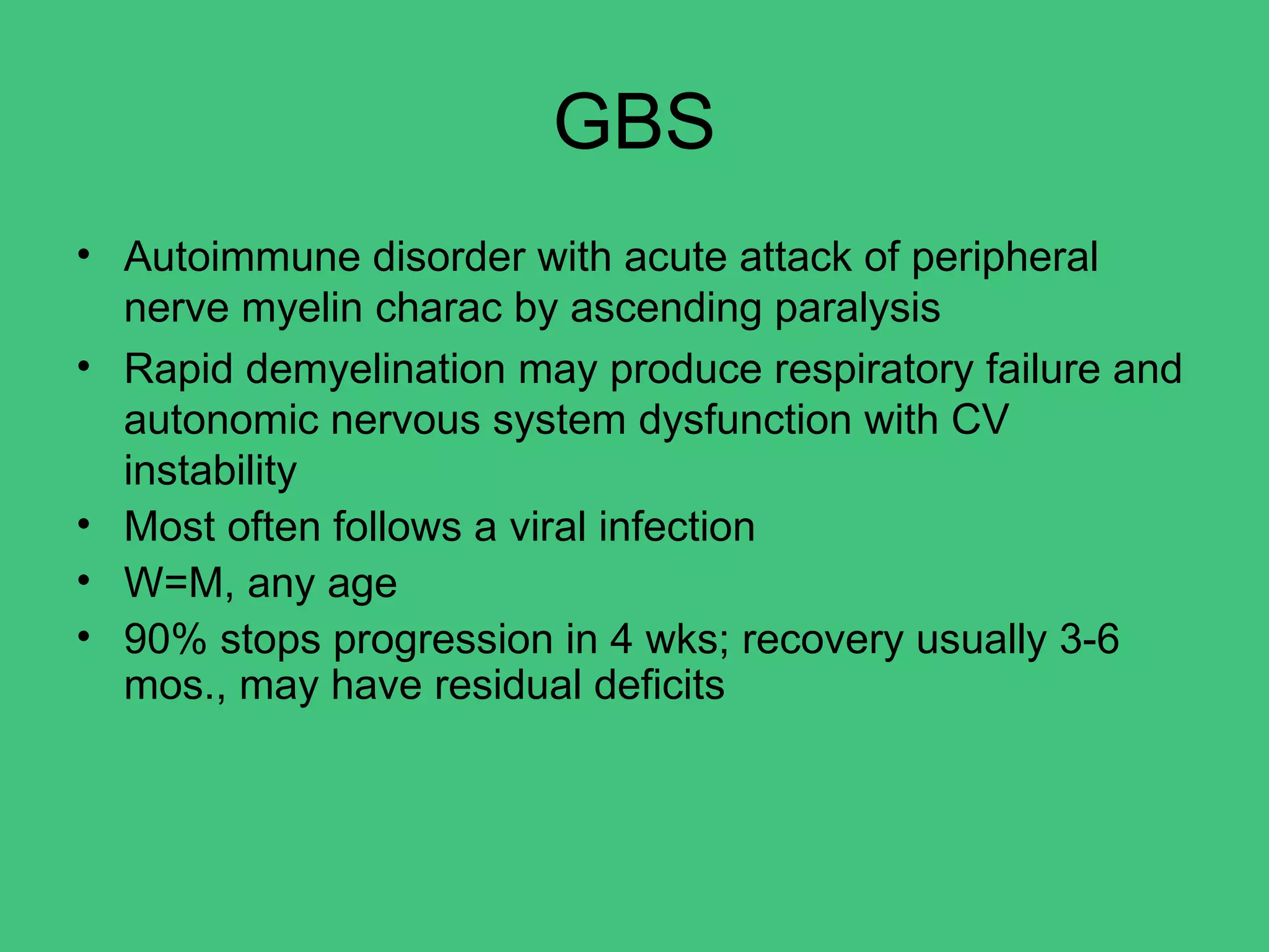 Degenerative disorders