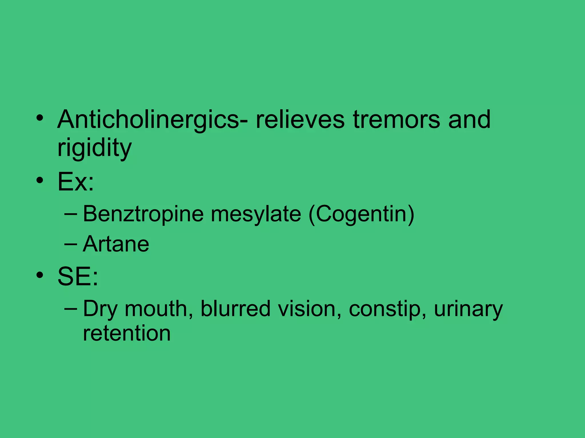 Degenerative disorders