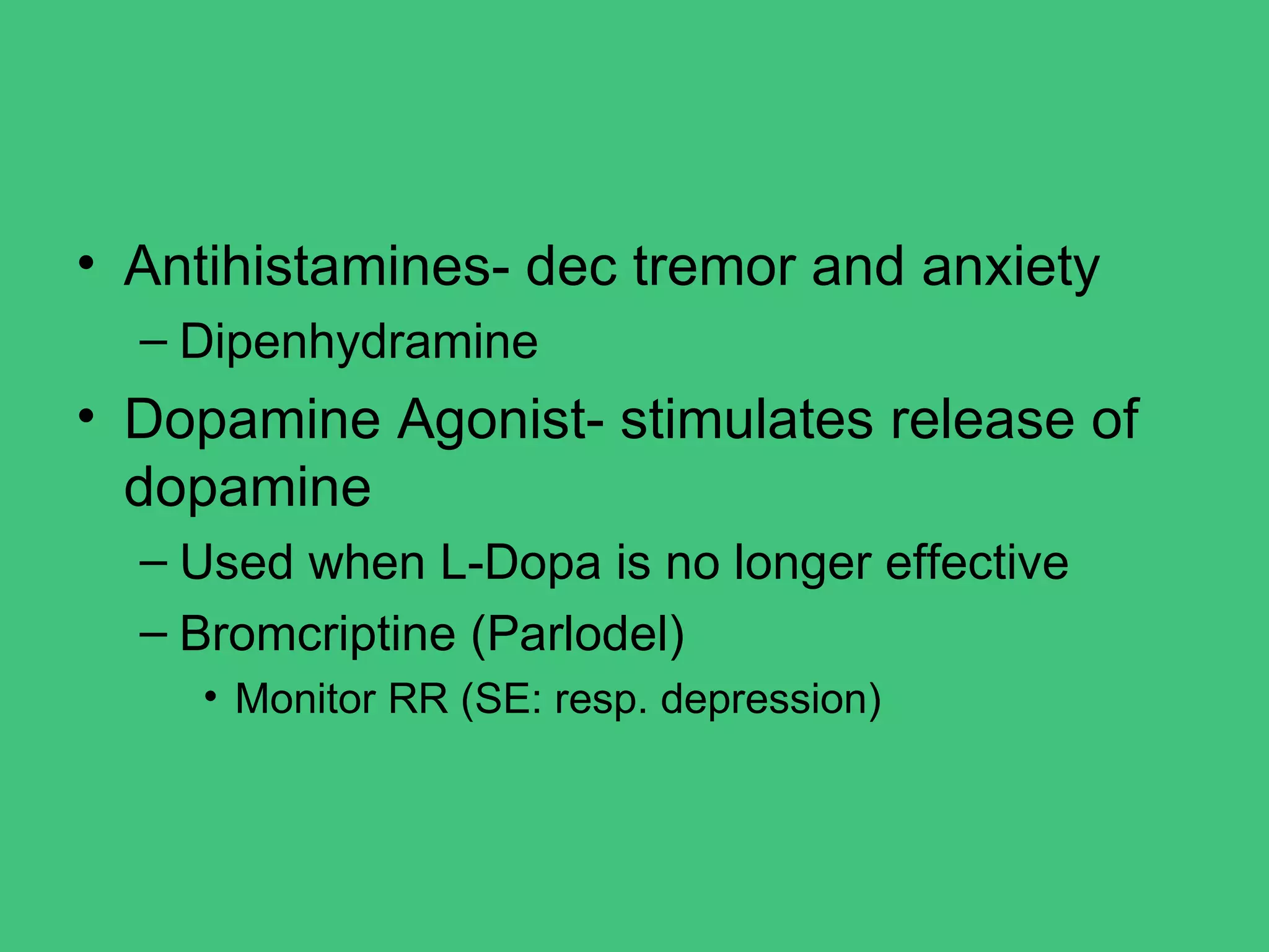 Degenerative disorders