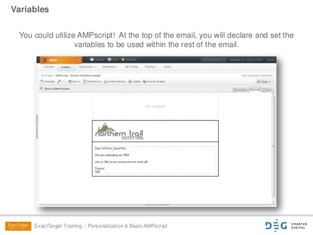 exacttarget email templates exacttarget personalization script exacttarget email templates exacttarget personalization script
