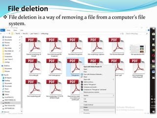Degonto, File management system in fisheries science | PPTX