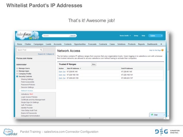 g-connector tutorial salesforce for DEG Connector Pardotâs an tutorial for salesforce.com presents