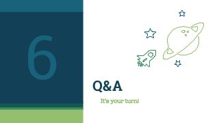 Q&A
It’s your turn!
 