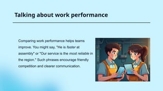 Comparing Work Introduction toDegree of Comparison Basics | PPTX
