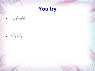 Poly Theory Math Degree of poly | ODP