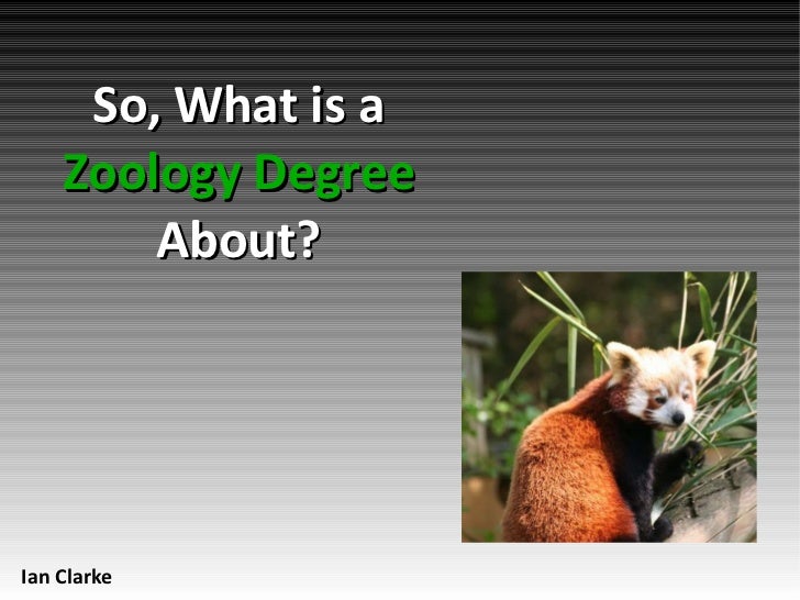 so what is a zoology degree about zoology degree