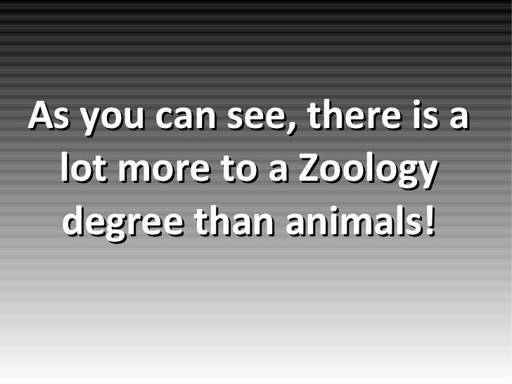 so what is a zoology degree about zoology degree