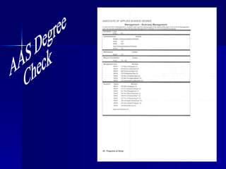 AAS Degree Check 