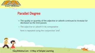 Degrees of Comparison | PPTX