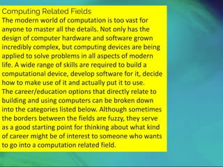degrees of computer science. pdf | PDF