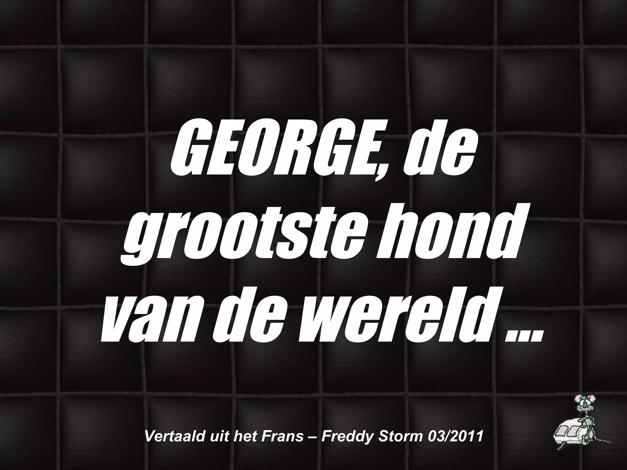 De grootste hond van de wereld | PPS | Dogs | Pets