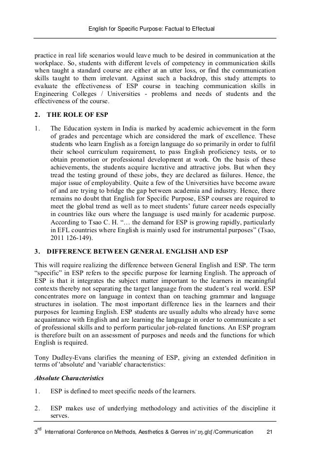 personal statement layout