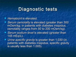 How To Diagnose Dehydration