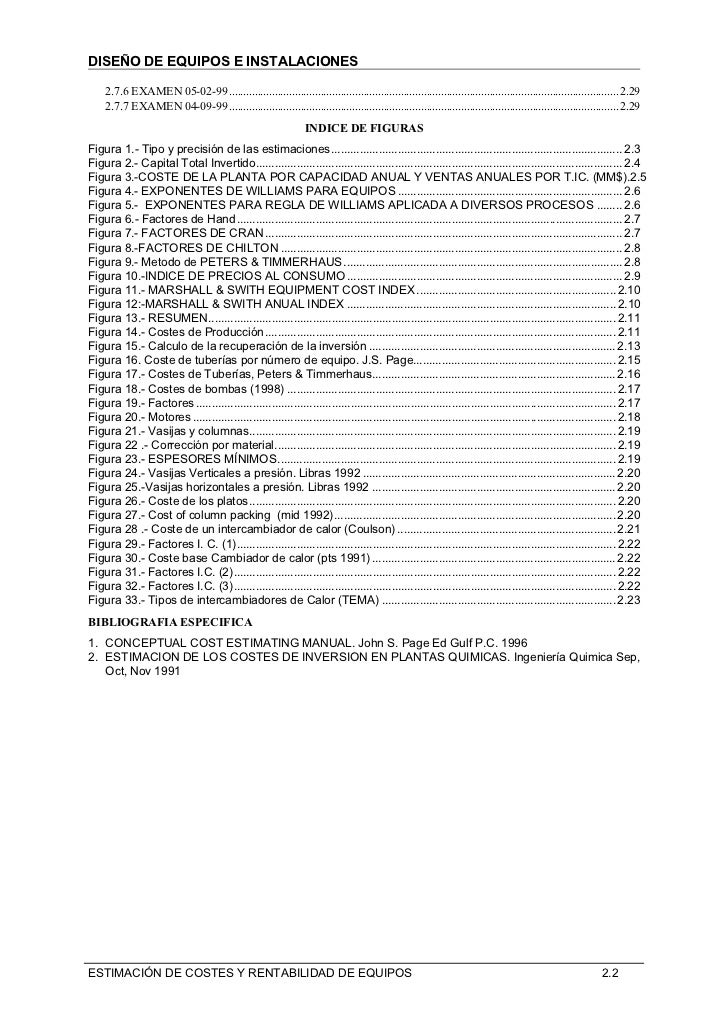 John S Page Estimating Manual
