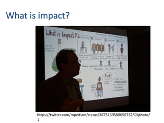 What is impact?




       https://twitter.com/mpedson/status/267313958065676289/photo/
       1
 