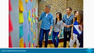 ¿Qué es una
startup?
“Una startup es una organización
temporal en búsqueda de un modelo
de negocio escalable y replicable”
- Puede ser una compañía o un
equipo dentro de una empresa
- Busca innovar y su nivel de
incertidumbre es alto
- El modelo de negocio no está escrito
en piedra, va “pivoteando” en base a
la validación.
“By the book”
 