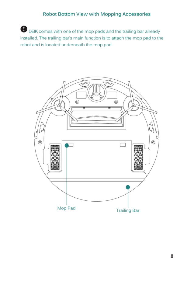 Deik robot vacuum cleaner mt820uk version 20171109