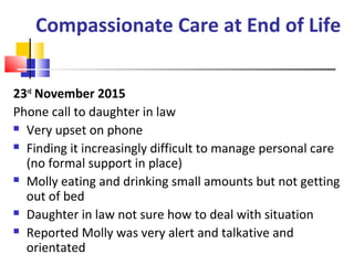 Delivering Compassionate Care to Older Persons at the End of Life ...