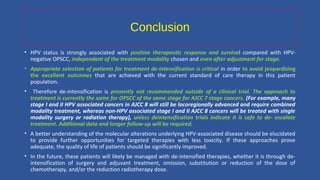 Treatment Deintensification in HPV positive head and neck cancer | PPT