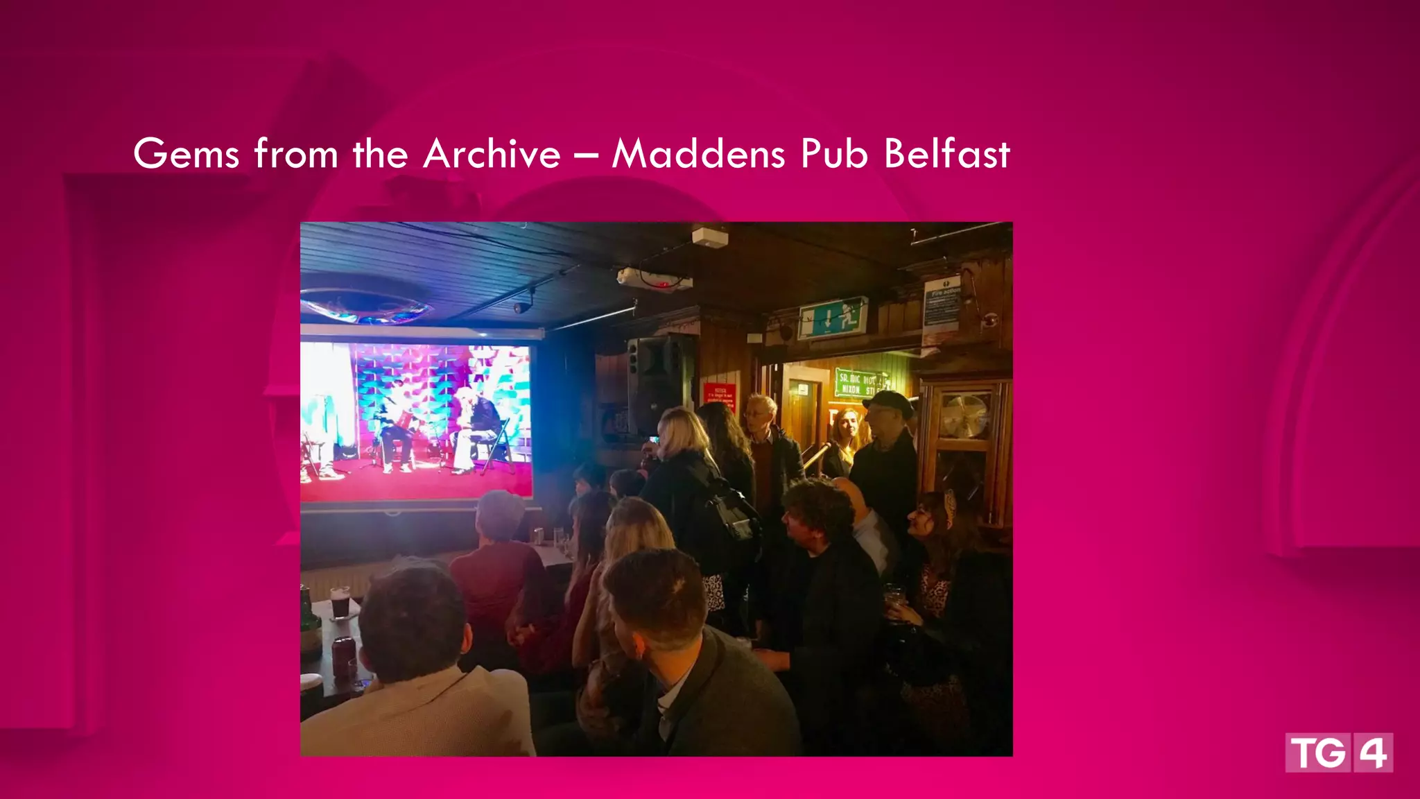 Gems from the Archive – Maddens Pub Belfast
 