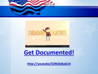 Get Documented!
http://youtube/5J9kSkBa6U4
 