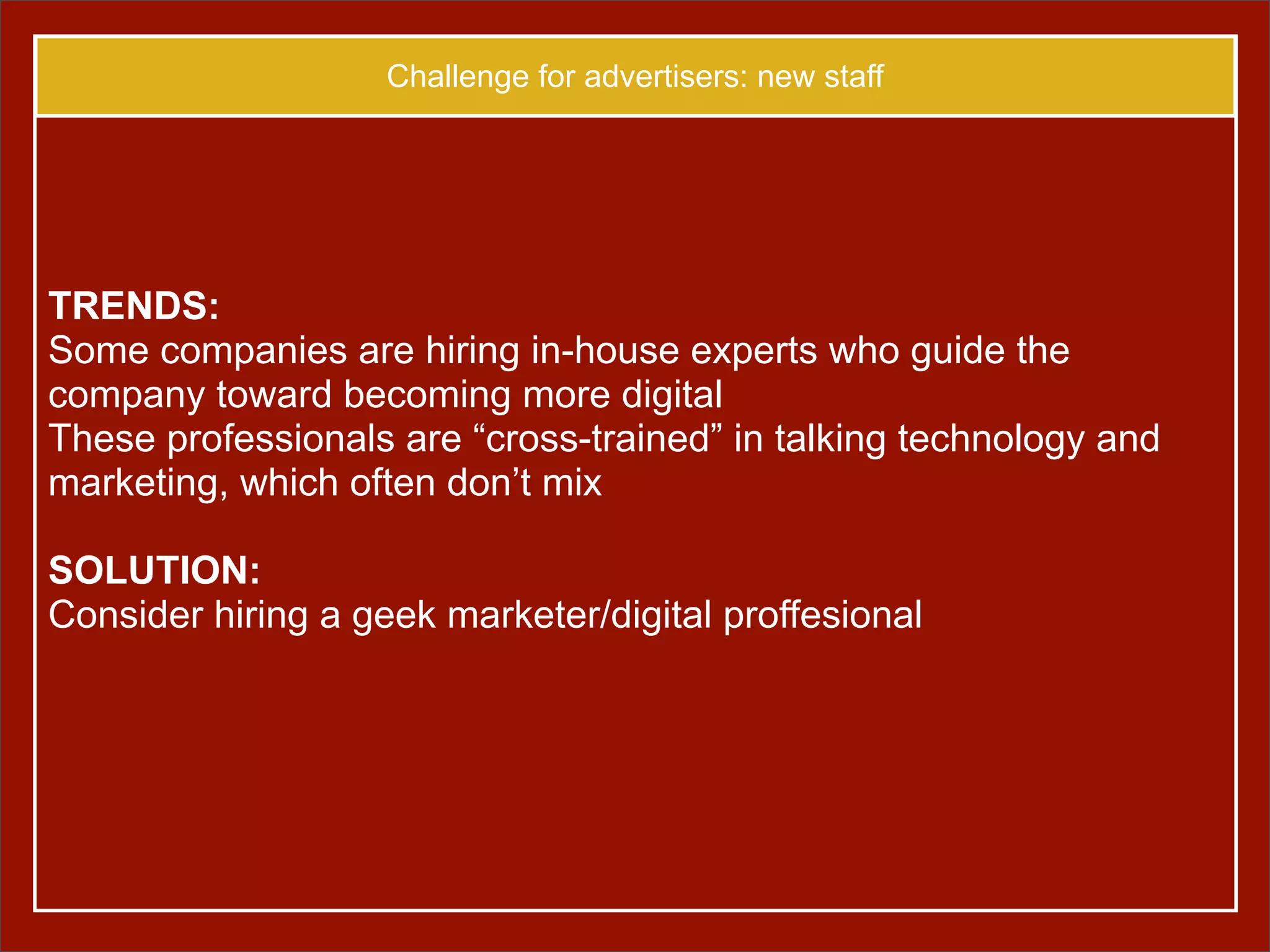 Interactive advertising trends. How it will affect Baltic markets