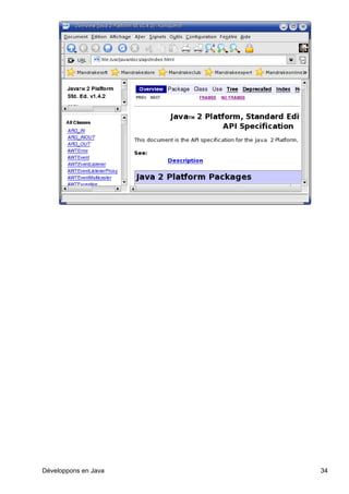 Développons en Java   34
 