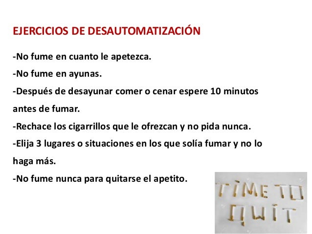 La mucosidad después de que ha dejado a fumar
