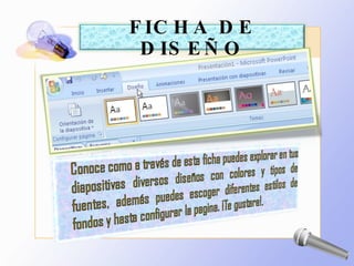 FICHA DE DISEÑO 