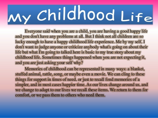 Essay on journey of life