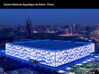 Centre National Aquatique de Pekin, Chine
 