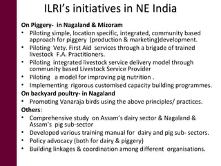 International scenario of livestock with respect to North East Region of India