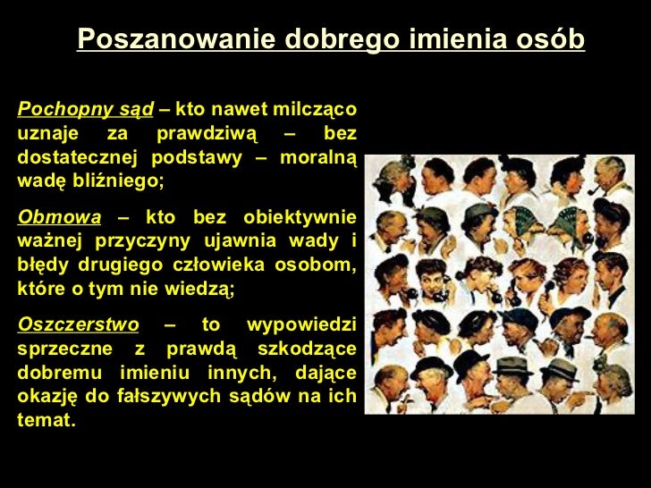Przykazanie ósme - prezentacja