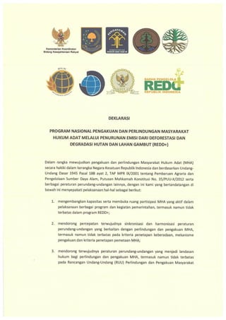 Deklarasi 1 september 2014