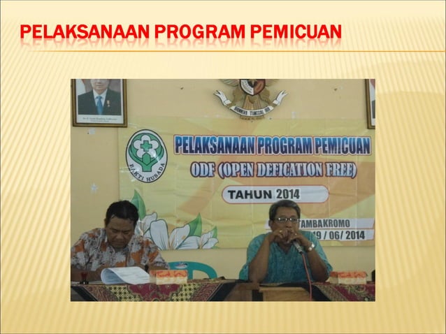 Deklarasi odf ( open defication free) | PPT