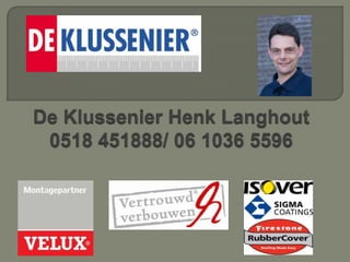 De Klussenier Henk Langhout1