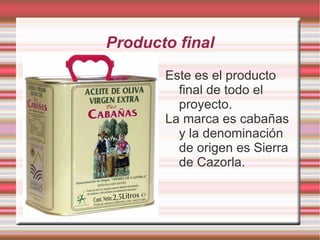La centrifugadora vertical La centrifugadora vertical hace que la aceituna estrujada se quede en las paredes y el líquido se queda en el centro. 