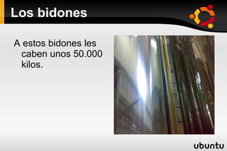 Aceite Este es el recorrido del aceite que va desde la centrifugadora horizontal hasta que llegan a los bidones. 